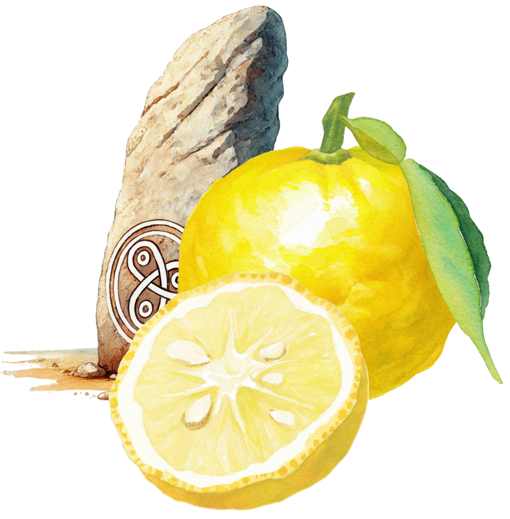 logo pépinière aouravaloù agrumes en Bretagne
